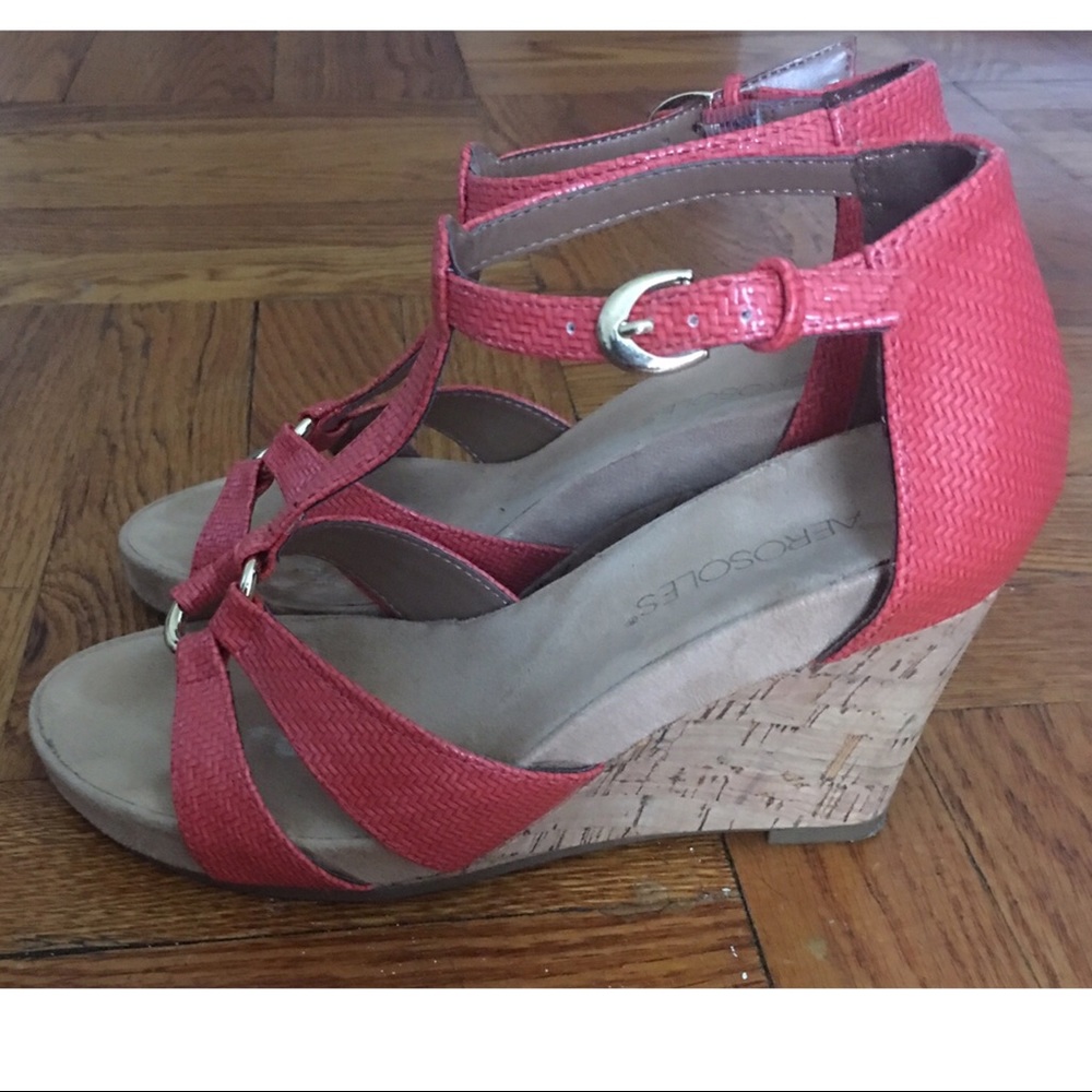 Aerosoles Coral Sz 6.5 US Plush Ahead Wedges